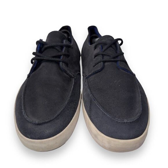 Reef Deckhand 2 Leather Sneakers Dark Navy Blue RF-003364 Men's 12 - Picture 3 of 11